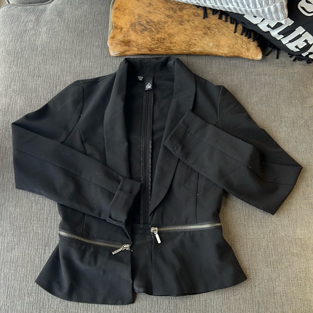 Black blazer size xs